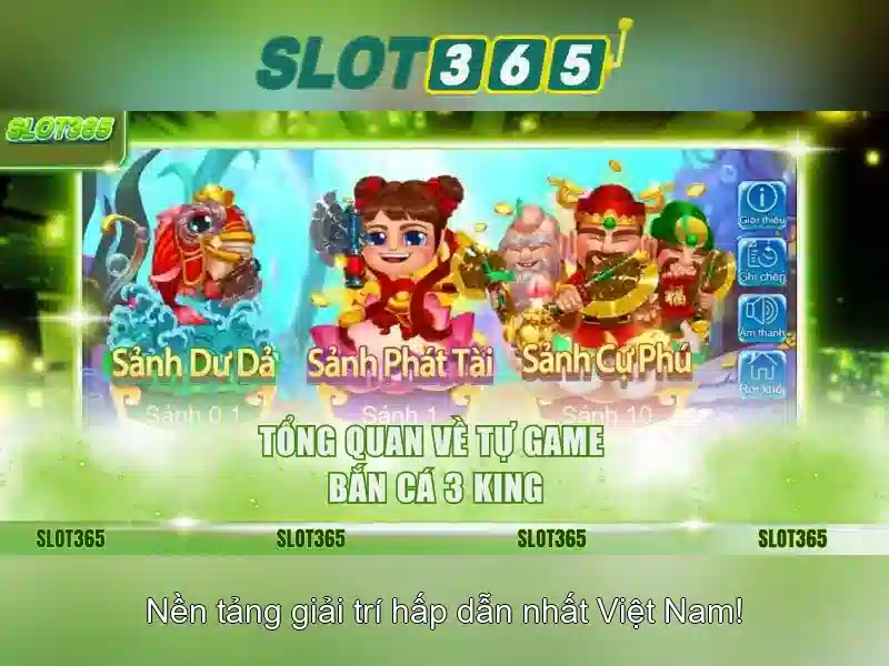 Các tính năng nổi bật của Slot365
