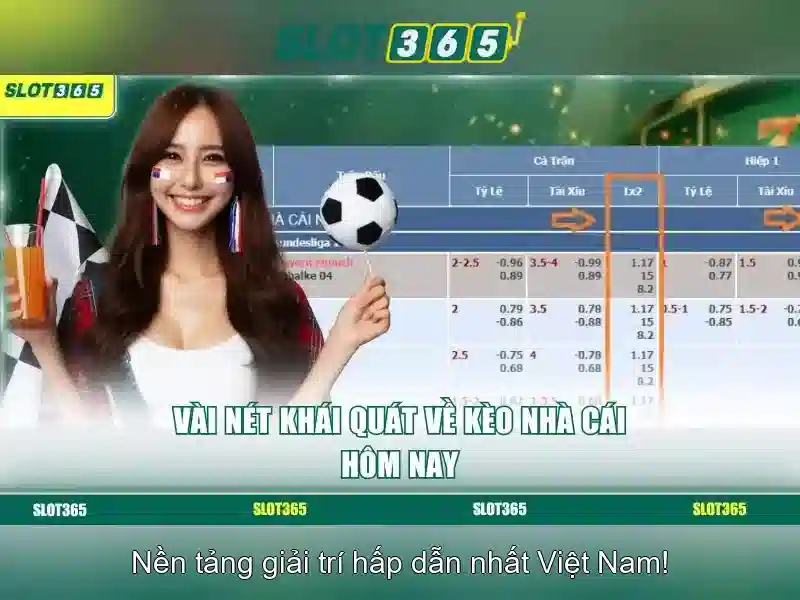 Slot365 - Nền tảng đánh bạc trực tuyến uy tín Giao diện nhà cái hoàn hảo