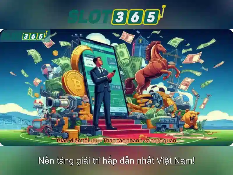 Slot365 - Nền tảng trò chơi slot uy tín Giao diện nhà cái hoàn hảo