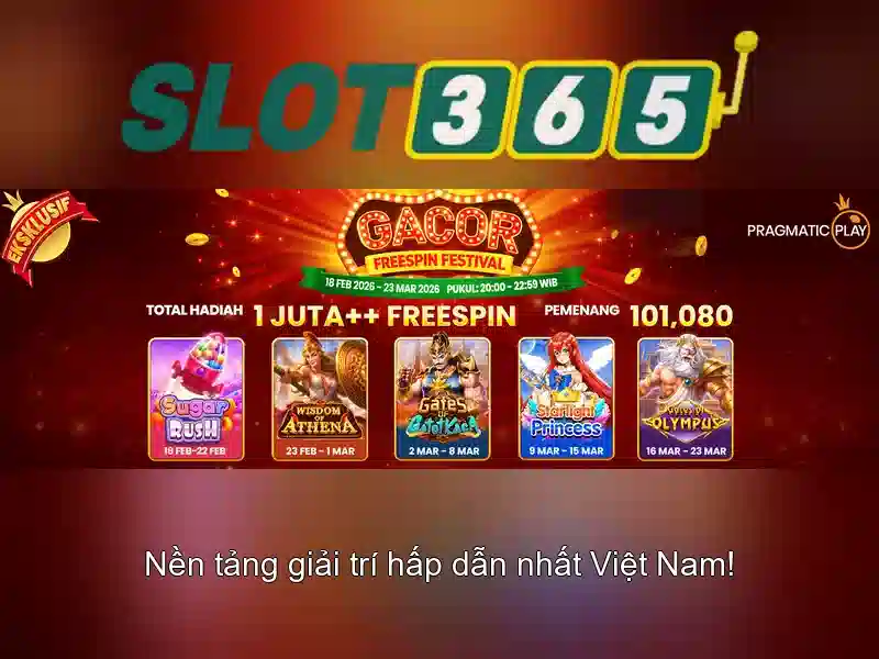 Slot365 — Trải nghiệm casino trực tuyến và trò chơi xèng hàng đầu Giao diện nhà cái hoàn hảo
