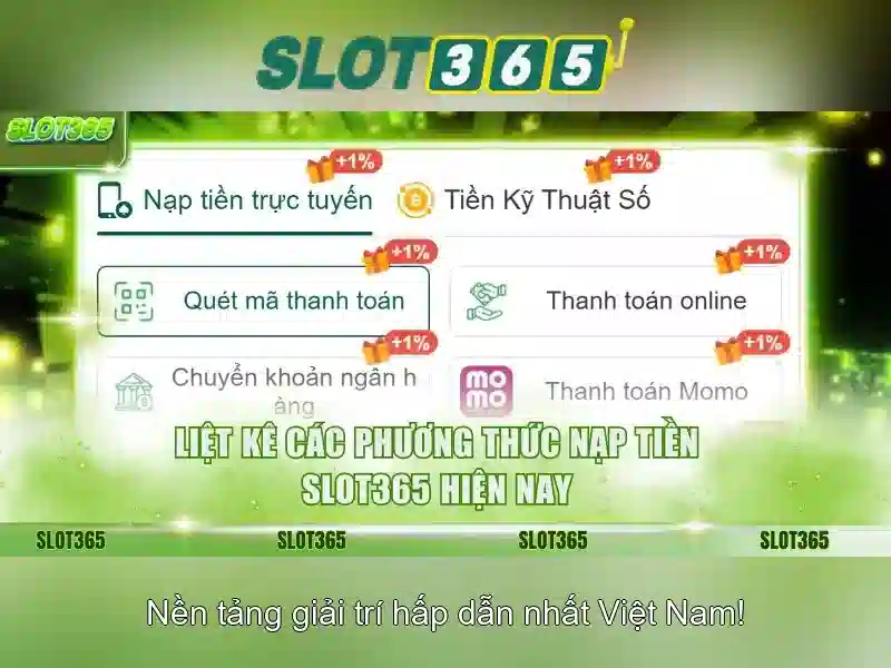 Slot365: Trải nghiệm máy đánh bạc trực tuyến uy tín Giao diện nhà cái hoàn hảo